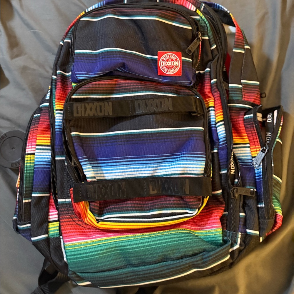 DIXXON Vibrant Striped Men's Backpack